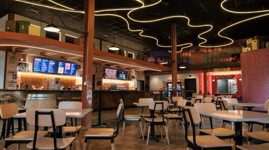 Kobop's home inside Väsen Brewing in Forest Hill