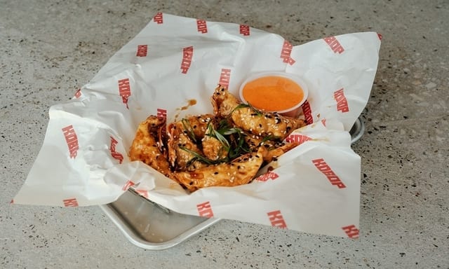 Soy Garlic Dumplings.