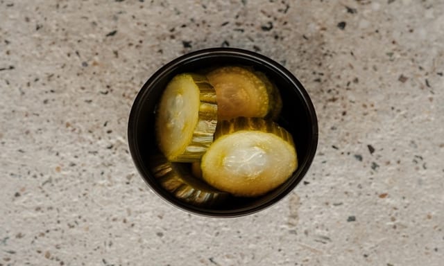 Cilantro Pickles [gf][v].